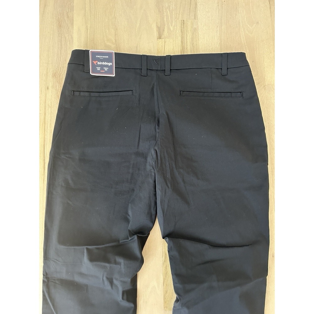 BIRDDOGS Stretch Khakis Blue Pants Chinos Lined Size 38 Brand New NWT - Picture 6 of 6